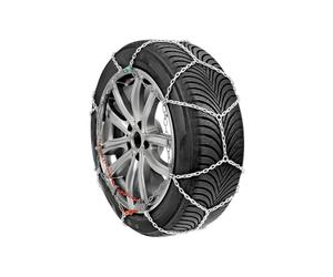 Wintem Chaînes à neige en acier cémenté taille 12,5 pour voitures - idéales pour marcher sur routes avec neige et glace - Système d'autotension pour un montage plus facile et rapide