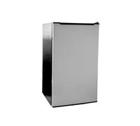 Wintem - Congélateur 80L avec tiroirs, 3 compartiments amovibles et élégante porte argentée, structure compacte de 47 x 44,5 x 83,5 cm, facile à placer et parfait comme congélateur vertical