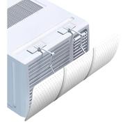 Wintem - Déflecteur climatiseur réglable universel de 58,5 à 93 cm pour maison et bureau, installation facile, orientable, compatible avec télécommande, idéal pour un climat optimal