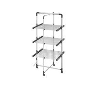 Wintem Étendoir électrique à 3 étages Pliable 300 W - Séchoir à Linge Vertical Rapide, Efficace pour Maison, Balcon, économie d'énergie, Design Peu encombrant, Structure Robuste et Durable
