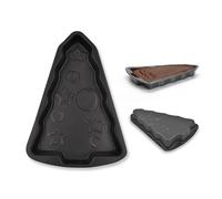 Wintem Moule en aluminium antiadhésif 38 x 26 cm en forme d'arbre de Noël - Moule de four idéal pour cuisiner des gâteaux de Noël - Excellente répartition de la chaleur pour une cuisson uniforme