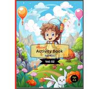 Winter Activity Book for Kids Ages 4-8 | Mazes, Dot-to-Dot, Coloring & More | Educational Games & Creative Fun | Size 8.5 x 11 inches with 150 Pages, Vol: 02