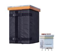 Winter Beehive Insulation Cover - Adjustable 600D Oxford Cloth Wrap | 600D Oxford Cloth Material Featuring a Waterproof and Lightweight Design Suitable for 8 and 10 Frame Beehives in Cold Weather
