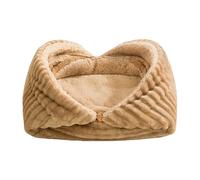 Winter Cat Bed - 29,92 x 22,83 pouces Cat Sleeping Bag, Hiver Peluche Pet House, Cold Weather Cave For Living Room | Bedroom Garage Playing Resting Napping Puppy Kitten Use Accessories