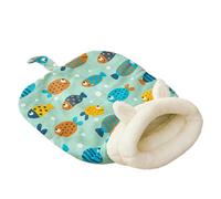 Winter Cat Bed | Indoor Kitten Hideaway | Cat Snuggle Sack | Pet Sleeping Bag | Warm Cats Bed | Comfortable Pet Snuggle Sack and Cozy Calming Bed for Your Pet Feel Secure and Relaxed