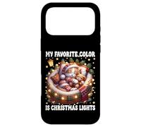 Winter Cat for Women My Favorite Color is Christmas Lights Coque pour iPhone 17 Pro Max