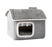 Winter Cat House | Multipurpose Indoor Cat House Kit | Winter Cat House with Washable Features | Ideal Reusable Cat Bed for Homes and Pet Shops | Comfortable Sleeping Space for Cats and Kittens