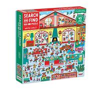 Winter Chalet 500 Piece Search & Find Puzzle
