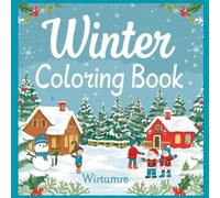 Winter Coloring Book for Kids: Cute and Simple Winter Things for Children Ages 3-8