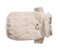 Winter Dog Clothes, Warm Puppy Coat, Cold Weather Coat, Winter Puppy Coat Featuring Durable Fabric, Rope Ring, and Festive Design Ideal for Cold Weather and Special Occasions
