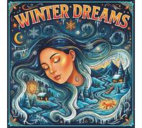 Winter Dreams: A Surreal Coloring Book Escape for Adults and Teens | 40 Enchanting Fantasy Landscape Scenes for Stress Relief and Relaxation