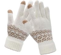 Winter Gloves Men Women Magic Magic Diamond Pattern Knitted Winter Gloves Elastic Anti Cold Mitt For Running Driving Outdoor"".[J759]