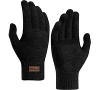 Winter Gloves, Warm Knitted Gloves Touch Screen Gloves Non-Slip Finger Gloves For Men Outdoor Cycling Winter Sports Man Woman