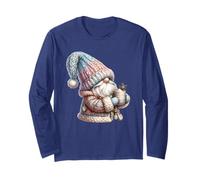 Winter GNOME Hot Cocoa Mug for Xmas Pastel Christmas GNOME Manche Longue