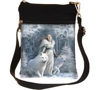 Winter Guardians Anne Stokes Sac À Bandoulière En Pu Et Toile Blanc 23 Cm Taille Unique