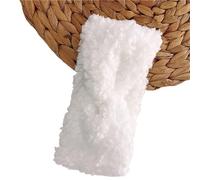 Winter Headband For Mother Hair Accessories Fabric Head Wrap Soft Twist Knot Turban Ear Warmer Vintage Bands(White)