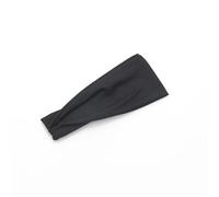 Winter Headbands Women Bandes de cheveux élastiques couleur unie for femmes, bandeau Yoga, Turban mode, maquillage, cerceau noué, accessoires for(Black)