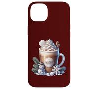 Winter Hot Cocoa Xmas Mug for Women Who Loves Coffee Latte Coque pour iPhone 14 Plus