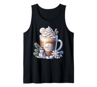 Winter Hot Cocoa Xmas Mug for Women Who Loves Coffee Latte Débardeur