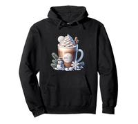 Winter Hot Cocoa Xmas Mug for Women Who Loves Coffee Latte Sweat à Capuche