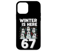 Winter is Here 67 Bonshommes de Neige fondants Amusants Coque pour iPhone 12 Mini