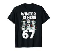 Winter is Here 67 Bonshommes de Neige fondants Amusants T-Shirt