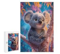 Winter Koala in Snow Puzzle 1000 Pièces Educa Jouet en Bois Cadeau Unique Décoration Intérieure Jeu Éducatif Challenge Toy Adultes Et Enfants À Partir De 14 Ans 1000 PCS