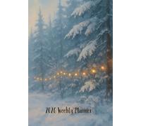 Winter Lights 2026 Weekly Planner | Shelf 47 Press: Soft snow, warm light-structure wrapped in calm