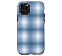 Winter Plaid Collection - Cozy Powder Blue Pattern Coque pour iPhone 11 Pro
