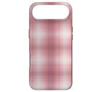 Winter Plaid Collection - Greyish Pink Print Flannel Pattern Coque pour iPhone Air