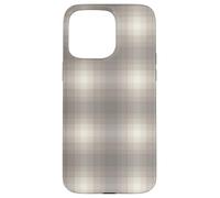 Winter Plaid Collection - Light Grey Print Pattern Coque pour iPhone 15 Pro Max