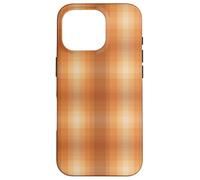 Winter Plaid Collection - Pumpkin Spice Pattern Coque pour iPhone 16 Pro