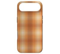 Winter Plaid Collection - Pumpkin Spice Pattern Coque pour iPhone Air