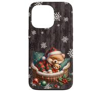 Winter Pomeranian Must Haves for Girls Snowflake Christmas Coque pour iPhone 13 Pro
