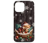 Winter Pomeranian Must Haves for Girls Snowflake Christmas Coque pour iPhone 13 Pro Max