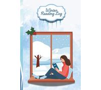 Winter Reading Log for Teens - Cozy Window Design: Seasonal Reading Journal for Ages 11-14+ | 6x9 | Track 24 Titles | Reflection Pages Included