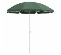 “Winter Sale""TOP Accesoire ombre balcon Vert - Parasol de plage Vert 161x193cm Polyester PRO31078