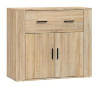 “Winter Sale""TOP Armoire/Cabinet à tiroirs Beige - Buffet Chêne sonoma 80x33x70cm - bois d'ingénierie PRO21894