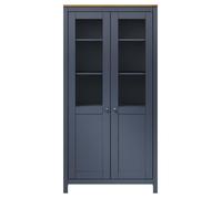 “Winter Sale""TOP Armoire/Cabinet à tiroirs Gris - Buffet Hill Gris 85x37x170,5cm - bois de pin solide PRO85699
