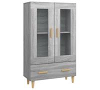“Winter Sale""TOP Armoire/Cabinet à tiroirs Gris - Buffet Sonoma gris 70x31x115cm - bois d'ingénierie PRO83826