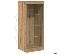 “Winter Sale""TOP Armoire/Cabinet à tiroirs Marron - Buffet chêne artisanal 41x37x100cm - bois d'ingénierie PRO32622
