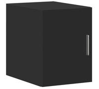 “Winter Sale""TOP Armoire/Cabinet à tiroirs Noir - Armoire murale noir 30x42,5x40cm - bois d'ingénierie PRO50229