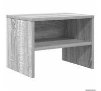 “Winter Sale""TOP Armoire de lit Gris - Table de chevet Sonoma gris 40x30x30cm - bois d'ingénierie PRO80033