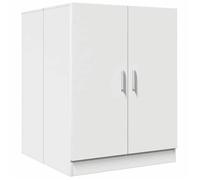 “Winter Sale""TOP Armoire pour machine à laver Blanc - Meuble pour machine à laver Blanc 71x71 5x91 5cm PRO96421