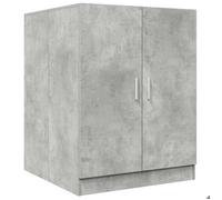“Winter Sale""TOP Armoire pour machine à laver Gris béton - Meuble pour machine à laver Gris béton 70 5x71 5x91 5cm PRO24671