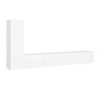 “Winter Sale""TOP Armoire TV classique Blanc - Ensemble de meubles TV 3 pcs Blanc Bois d'ingénierie PRO21815