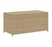 “Winter Sale""TOP Boîte de rangement de jardin Beige - Boîte de rangement de jardin mélange beige 190L résine tressée PRO75553