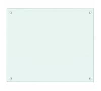 “Winter Sale""TOP Buffet classique Blanc - Dosseret de cuisine Blanc 70x60cm Verre trempé PRO98771