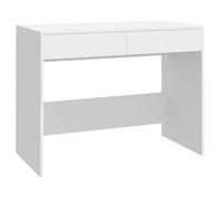 “Winter Sale""TOP Bureau moderne, compact Blanc - Bureau Blanc 101x50x76,5cm Aggloméré PRO41478