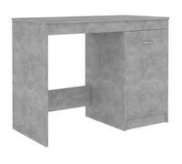 “Winter Sale""TOP Bureau moderne, compact Gris - Bureau Gris béton 100x50x76cm - bois d'ingénierie PRO51798